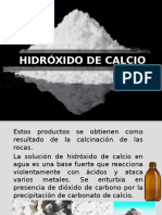 Hidroxido de Calcio Materiales