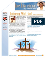 Christlove International Newsletter April-June