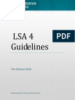LSA 4 Guidelines