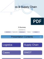 Logistics & Supply Chain Management E-Business Presentation