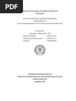 Download Peranan Alga Sebagai Energi Alternatif by SiscaMaylindasari SN303641830 doc pdf