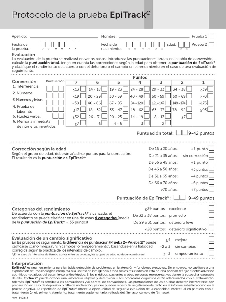EpiTrackCompleto ES VIM1340215 1 | PDF | Salud y bienestar | Medicina