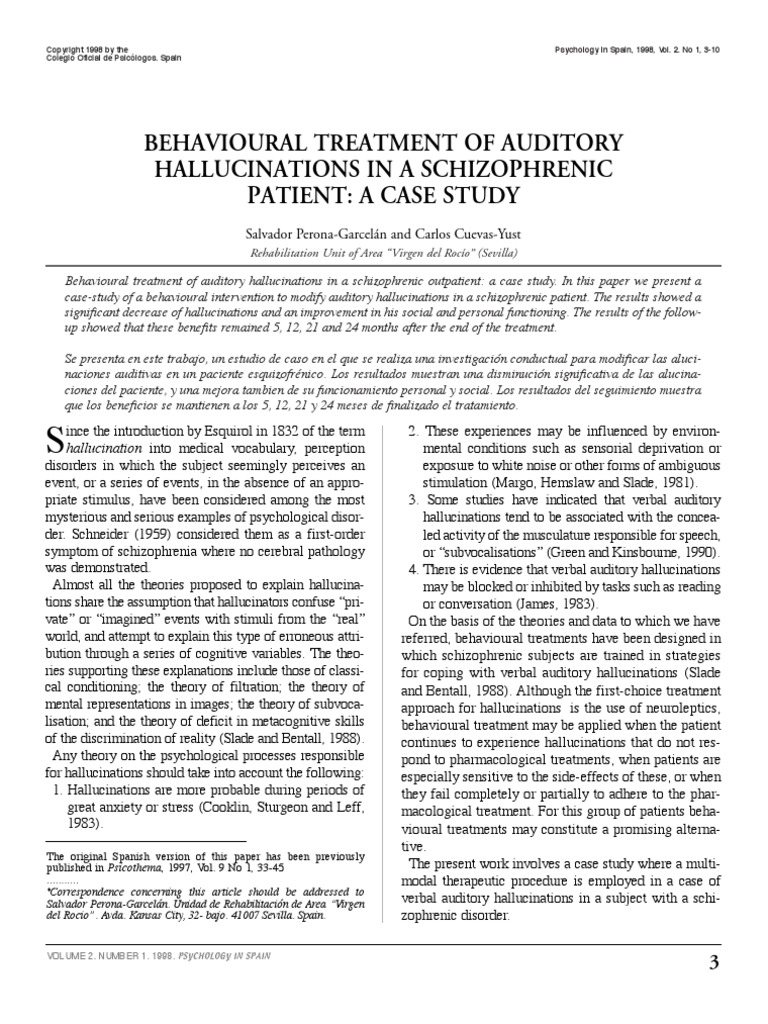 What kind of brain tumor causes hallucinations image