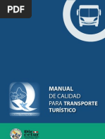 Download MANUAL DE CALIDAD PARA TRANSPORTE TURISTICO by NEOINFORMATION SN30365462 doc pdf