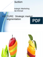 Strategic Marketing Lectures 4