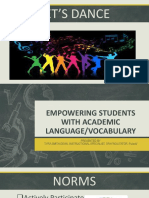 Academic Language Powerpoint Presentation