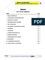 Procedimiento de Hot Tap Octubre 2009