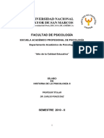 Historia de La Psicologia II-Ponce-2010-II
