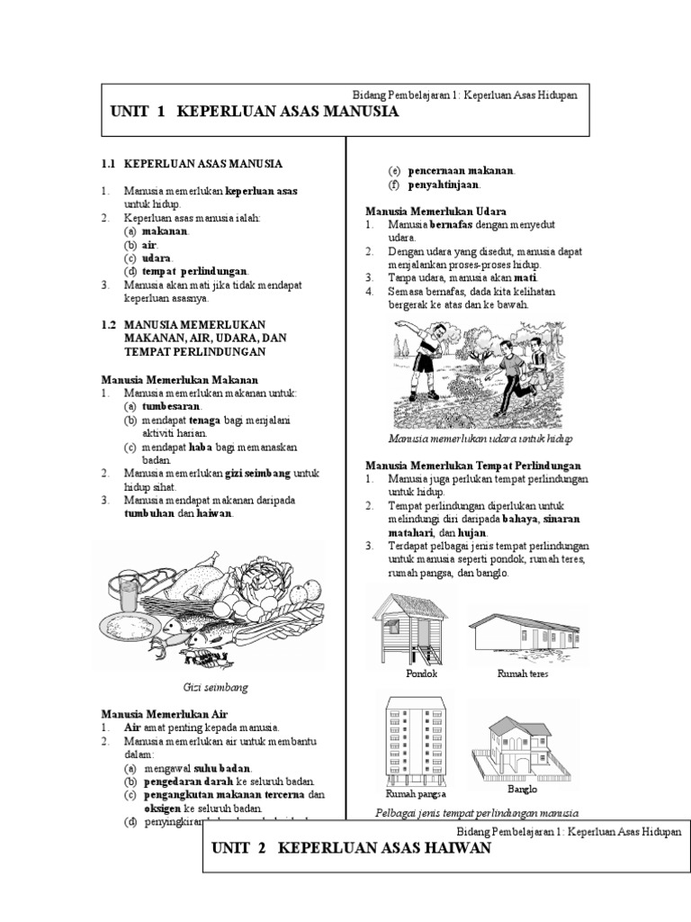 Nota Sains Tahun 4 Unit 9 Bumi Chang Tun Kuet Riset