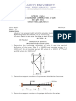 BTCE - 501 B.Tech. (Civil) DEC-JAN 2015 Structure Analysis Ii
