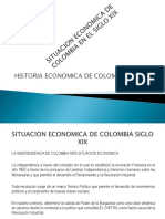 Situacion Economia en Colombia Siglo 21