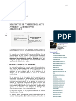 Andrés Eduardo Cusi - Requisitos de Validez Del Acto Jurídico - Andrés Cusi Arredondo