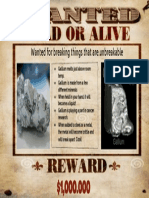 wanted poster- gallium