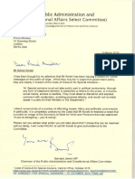 Bernard Jenkin letter to David Cameron