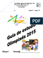 Guia de Estudio Para Olimpiada Del Conocimiento 2015