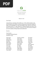 Download Food Policy Action - Chef Letter by cynthia correa SN303708267 doc pdf