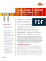 Ciena High Capacity Wire Speed Encryption Modules DS