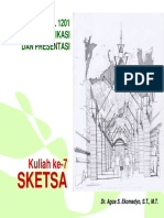 Sketsa Arsitektur 1