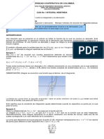 Guia 1 Integral Indefinida e Integrales Inmediatas