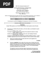 BCS The Chartered Institute For IT The Bcs Profesional Examinations BCS Level 4 Certificate in IT