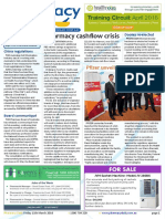 Pharmacy Daily For Fri 11 Mar 2016 - Pharmacy Cashflow Crisis, New Adelaide Manufacturing Facility, DDS Takes Customer Award, Events Calendar and Much More