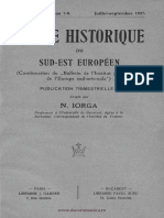 Revue Historique Du Sud-Est Européen, 04 (1927), 3