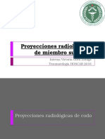 Proyecciones Radiológicas de Miembro Superior