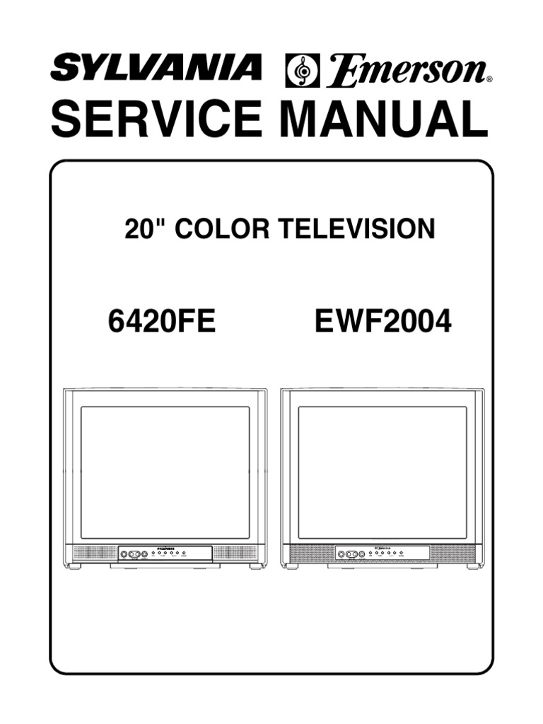 Sylvania Mod 6420fe | Electrical Connector | Soldering | Free 30-day