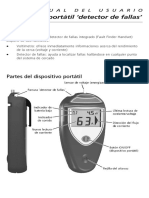 Manual Speedrite Detector de Fallas de Cerco