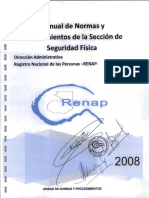 Normas y Procedimientos de Seguridad Fisica 2008