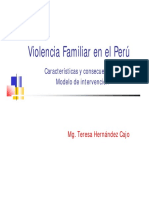 Violencia Familiar en El Perú