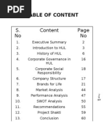 Download HUL Project Report by Ashutosh Gupta SN30381173 doc pdf