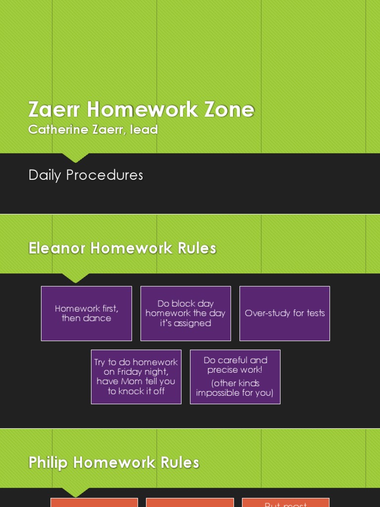 Ed 136 Zaerr Homework Zone | PDF