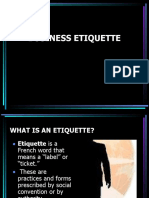 Buisness Etiquette