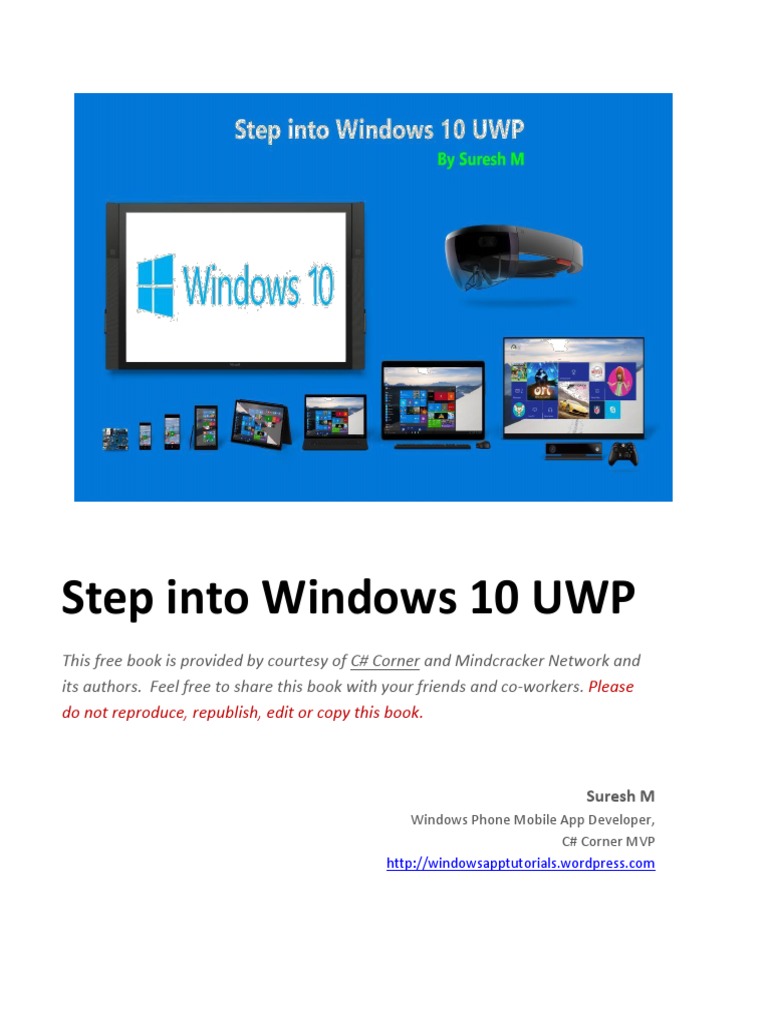 Step Into Windows 10 Uwp PDF | PDF | Windows 10 | Hypertext Transfer ...