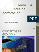 Ambientes Sedimentarios y de La Perforación.