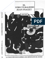 Piaget Jean - El Estructuralismo