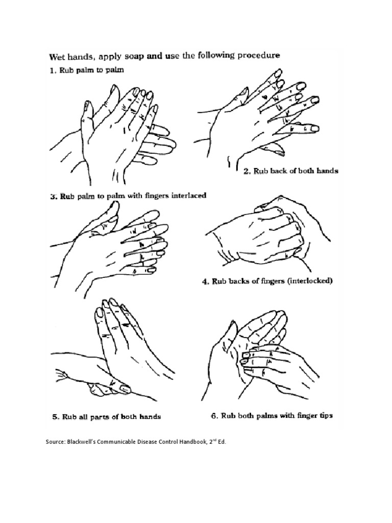 assignment on hand washing pdf