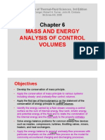 Mass and Energy Analysis of Control Volumes: Fundamentals of Thermal-Fluid Sciences, 3rd Edition