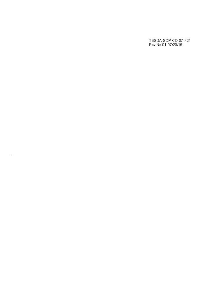07 Competency Assessment Request | PDF | Business
