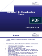 T21 Stakeholders Forum Presentation