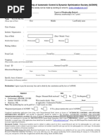 ACDOS Membership Application Form New