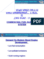 Electronic Diesel Fuel System (Common Rail)