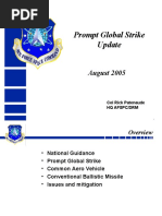 Col. R. Patenaude - Prompt Global Strike Update, 2005.