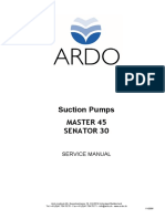 [Suction Pump] Servicemanual Master Senator Eng