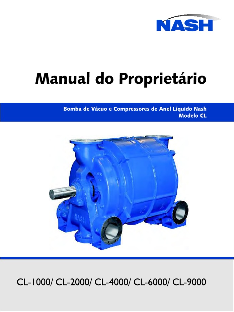 Manual Bomba de Vácuo NASH