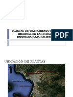 Plantas de Tratamiento de Agua Residual Ensenada