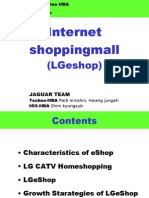 Internet Shoppingmall: (Lgeshop)