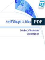 MmW Design in Silicon