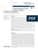 Credit Rationing Determinants of SMEs